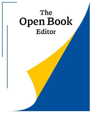 open book editor logo