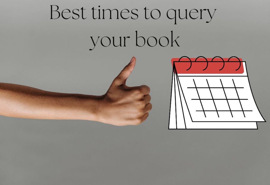 best time to contact agents and publishers, open book editor