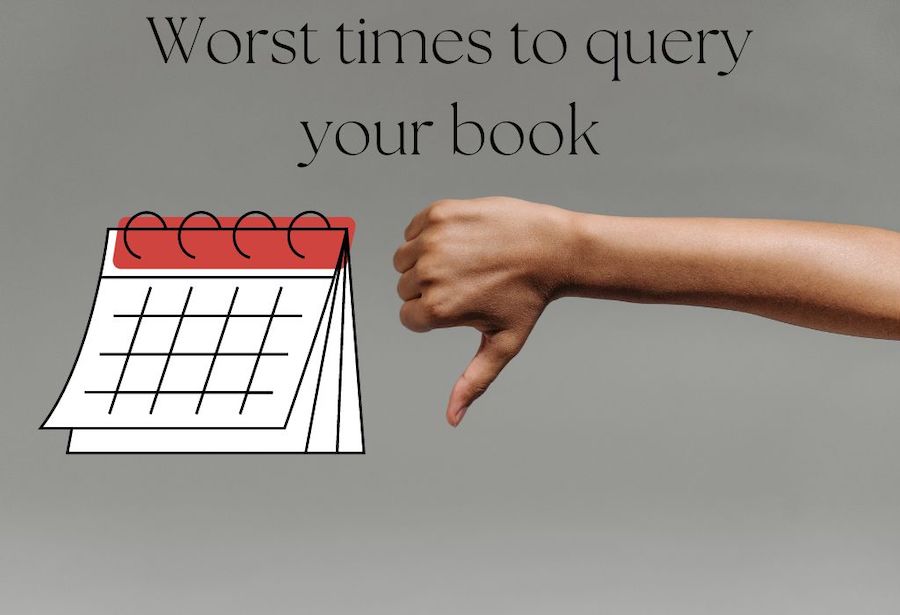 worst times to contact agents and publishers, open book editor