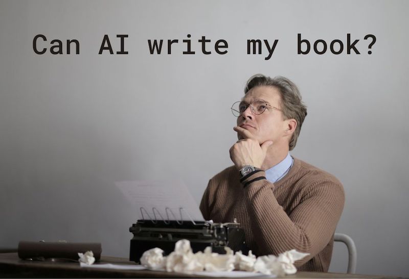 can AI write my book, replace writers, open book editor