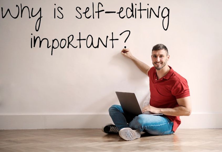 why self-editing your book is important, open book editor